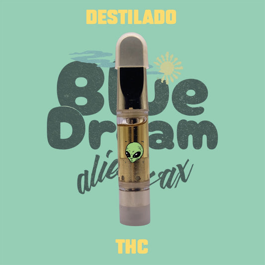 CARTUCHO WAX THC DESTILADO BLUE DREAM