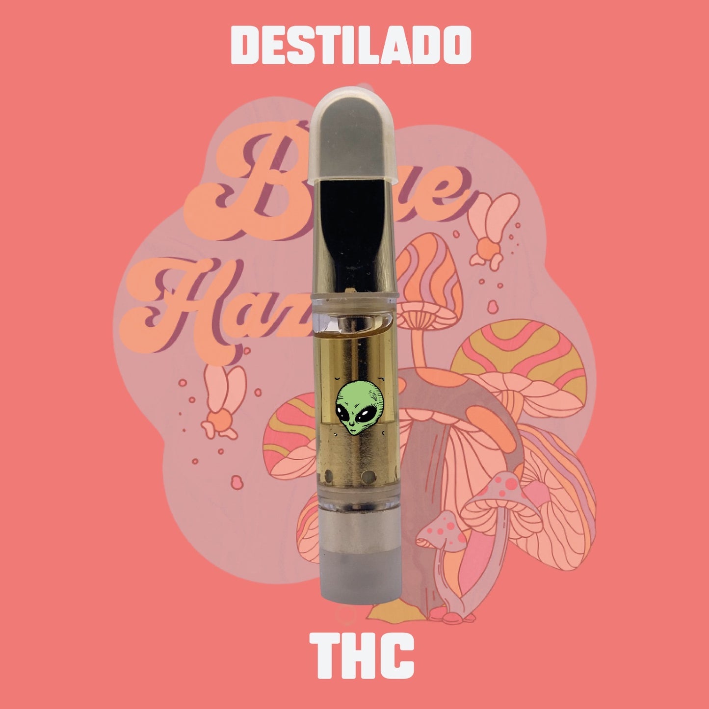 CARTUCHO WAX THC DESTILADO BLUE HAZE