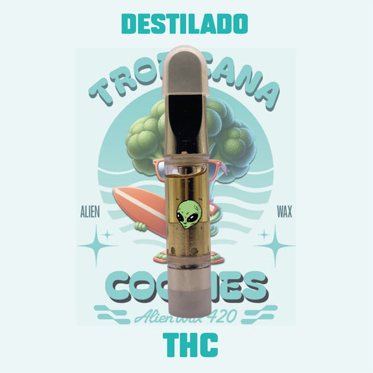 CARTUCHO WAX THC DESTILADO TROPICANA COOKIES